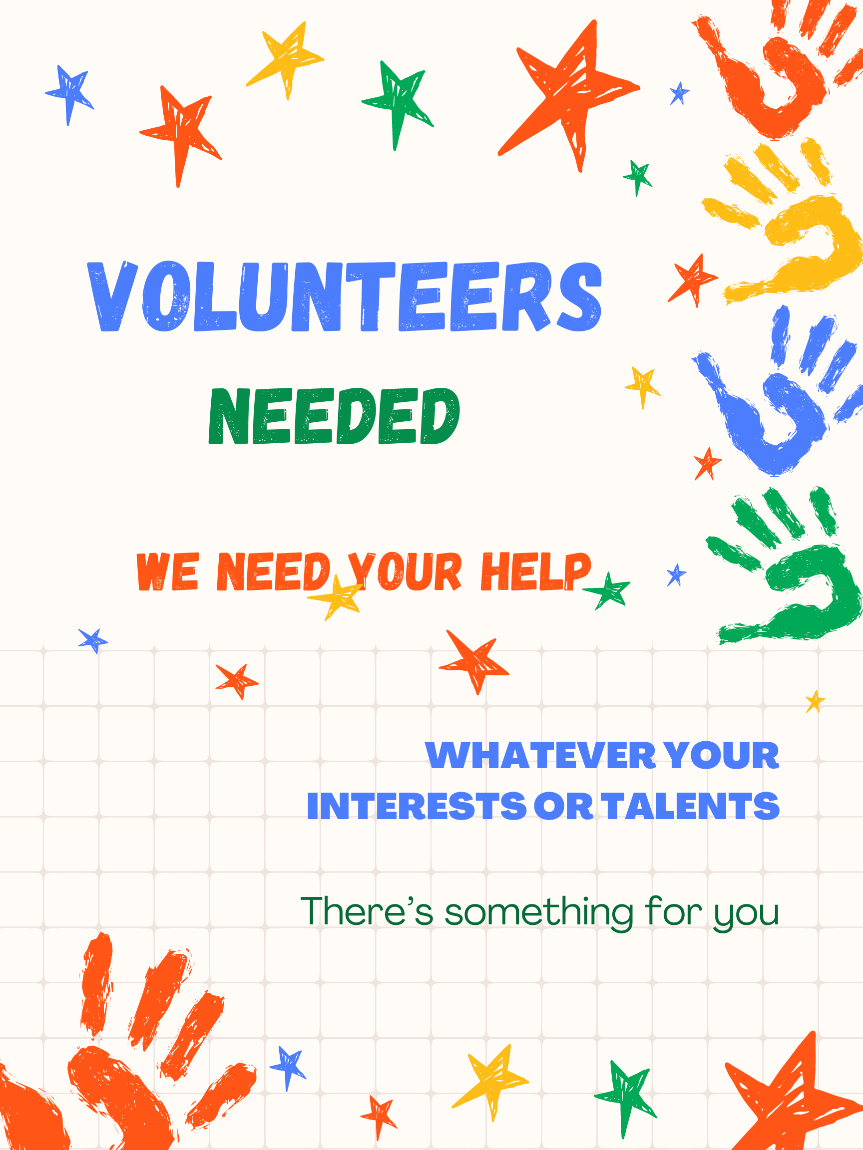 Volunteers Needed